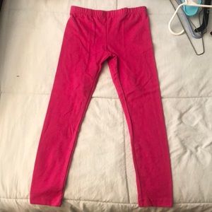 Childrens Place dark pink leggings 7/8 Medium